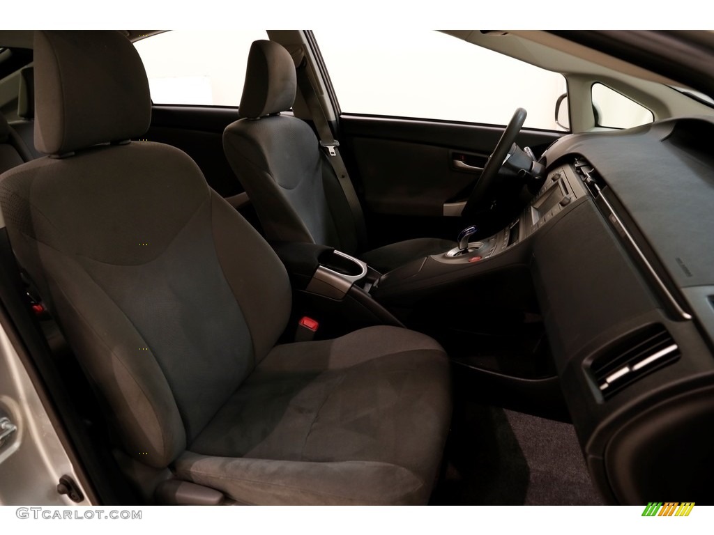 2012 Prius 3rd Gen Three Hybrid - Classic Silver Metallic / Dark Gray photo #17