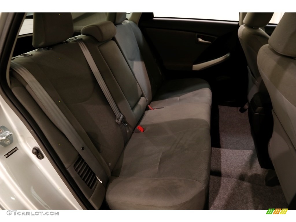 2012 Prius 3rd Gen Three Hybrid - Classic Silver Metallic / Dark Gray photo #18