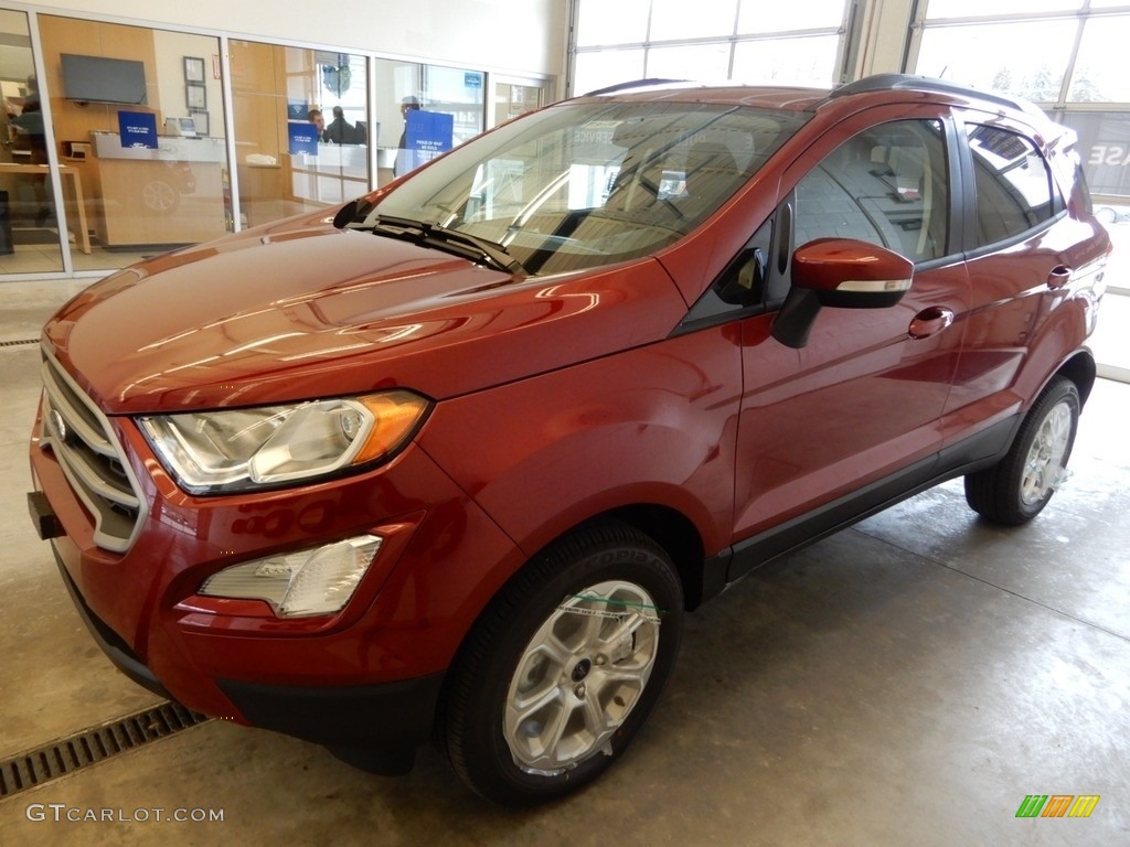 Ruby Red Metallic 2019 Ford EcoSport SE 4WD Exterior Photo #131326032