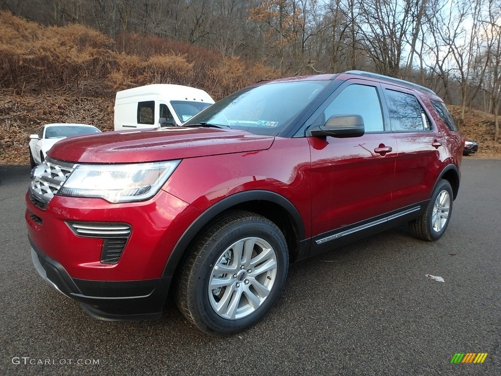 Ruby Red 2019 Ford Explorer XLT 4WD Exterior Photo #131327049