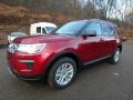 2019 Ruby Red Ford Explorer XLT 4WD  photo #7