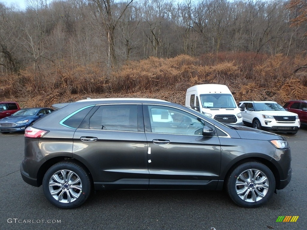 Magnetic 2019 Ford Edge Titanium AWD Exterior Photo #131327391