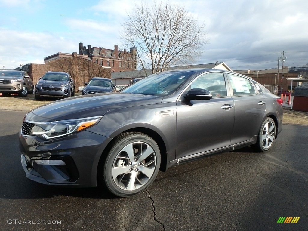 Platinum Graphite 2019 Kia Optima S Exterior Photo #131327898