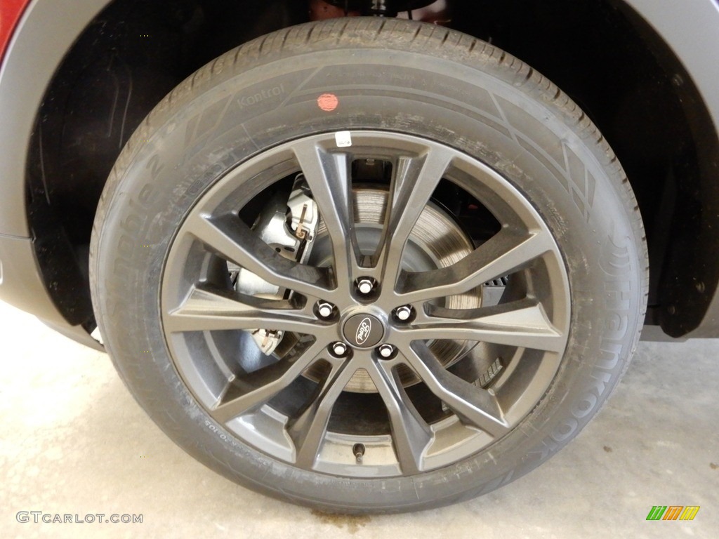 2019 Explorer XLT 4WD - Ruby Red / Medium Black/Miko Inserts photo #6