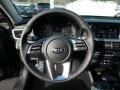 Black 2019 Kia Optima S Steering Wheel