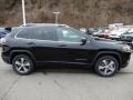 2019 Diamond Black Crystal Pearl Jeep Cherokee Limited 4x4  photo #7