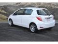 2012 Super White Toyota Yaris L 5 Door  photo #8