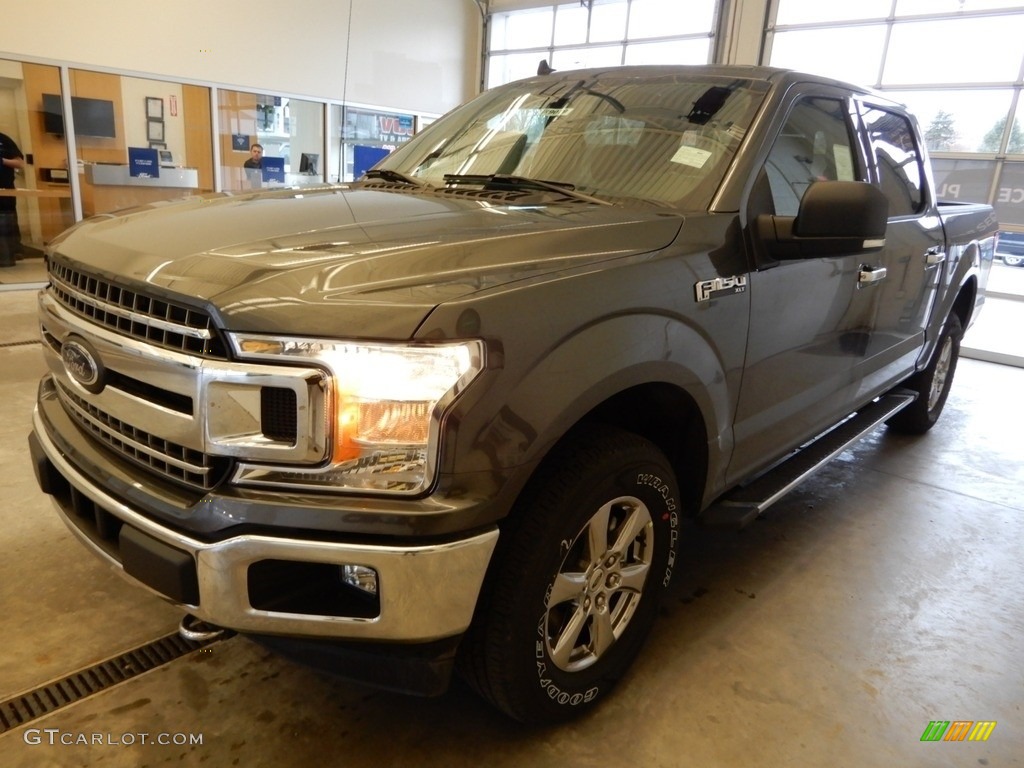 2019 F150 XLT SuperCrew 4x4 - Magnetic / Earth Gray photo #5