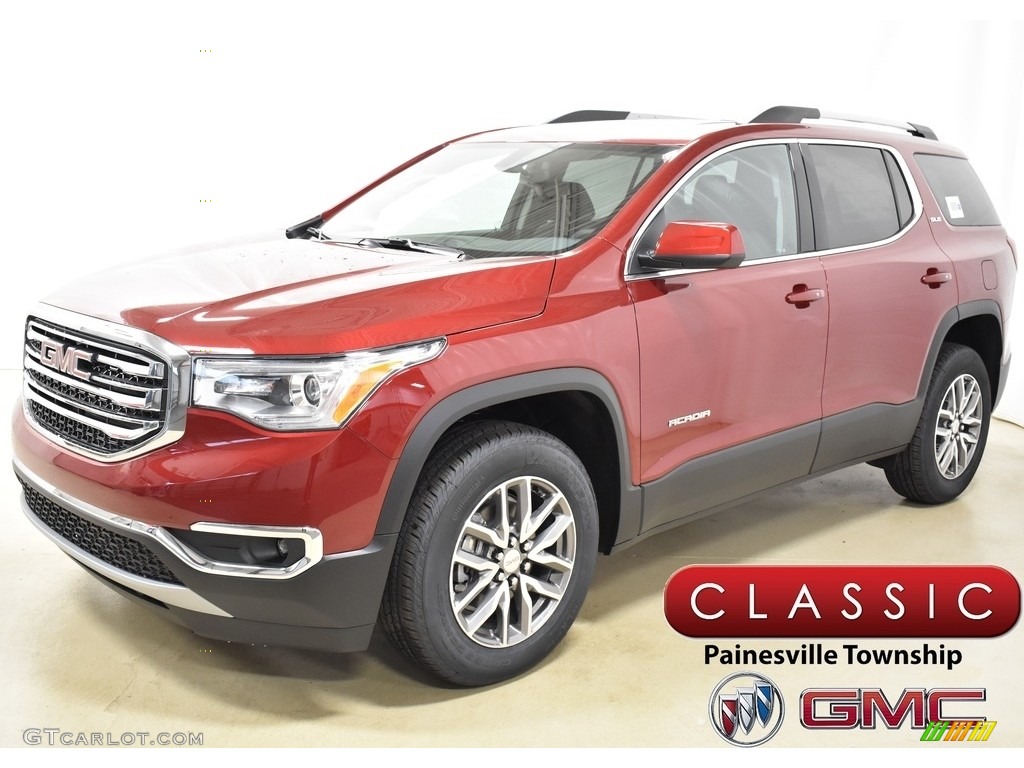 2019 Acadia SLE AWD - Red Quartz Tintcoat / Jet Black photo #1