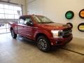 2019 Ruby Red Ford F150 XLT SuperCab 4x4  photo #1