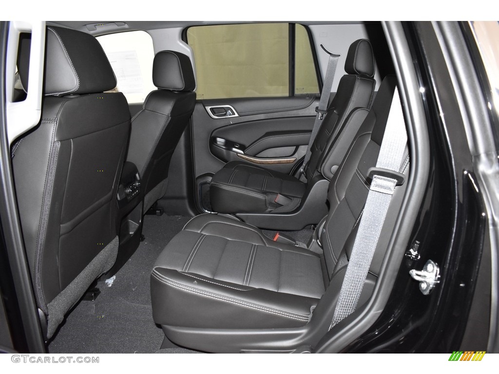 Jet Black Interior 2019 GMC Yukon Denali 4WD Photo #131332029