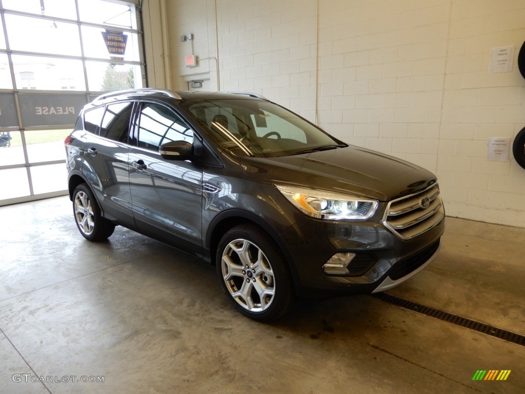 2019 Escape Titanium 4WD - Magnetic / Chromite Gray/Charcoal Black photo #1