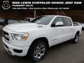 2019 Bright White Ram 1500 Big Horn Crew Cab 4x4  photo #1