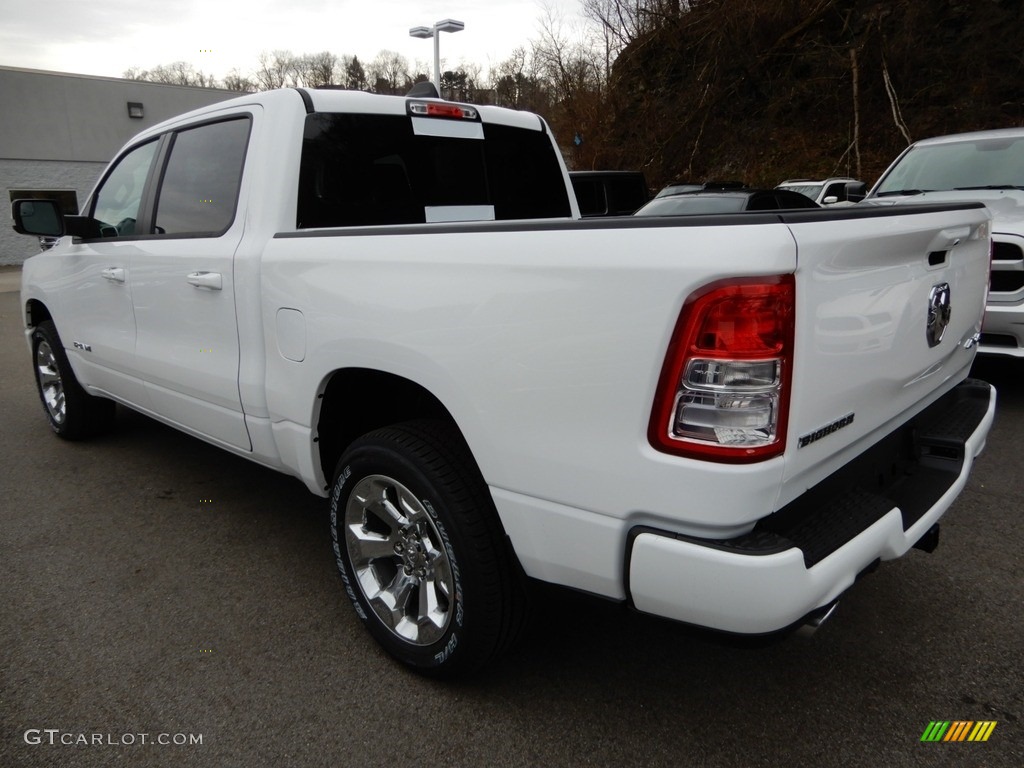 2019 1500 Big Horn Crew Cab 4x4 - Bright White / Black/Diesel Gray photo #3