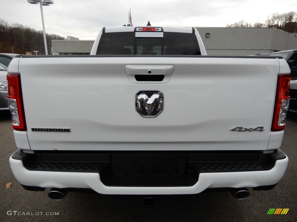 2019 1500 Big Horn Crew Cab 4x4 - Bright White / Black/Diesel Gray photo #4
