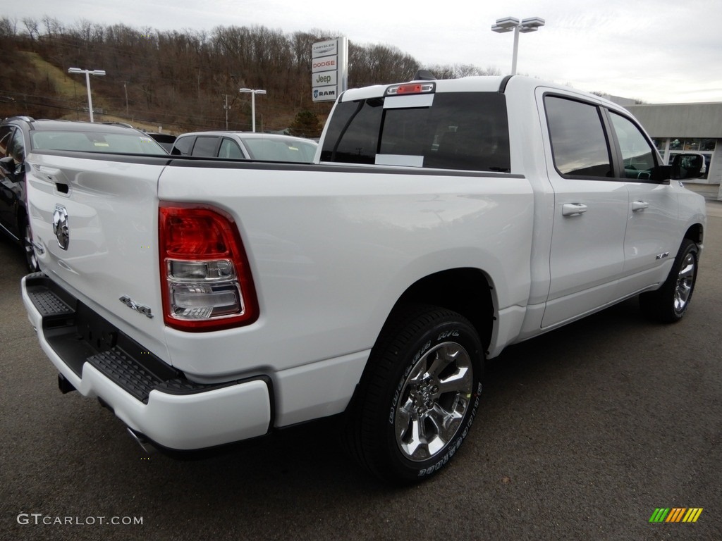 2019 1500 Big Horn Crew Cab 4x4 - Bright White / Black/Diesel Gray photo #5