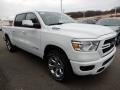 2019 Bright White Ram 1500 Big Horn Crew Cab 4x4  photo #7