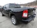2019 Diamond Black Crystal Pearl Ram 1500 Big Horn Crew Cab 4x4  photo #3