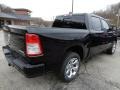 2019 Diamond Black Crystal Pearl Ram 1500 Big Horn Crew Cab 4x4  photo #5