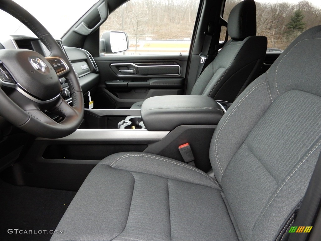 2019 1500 Big Horn Crew Cab 4x4 - Diamond Black Crystal Pearl / Black/Diesel Gray photo #10