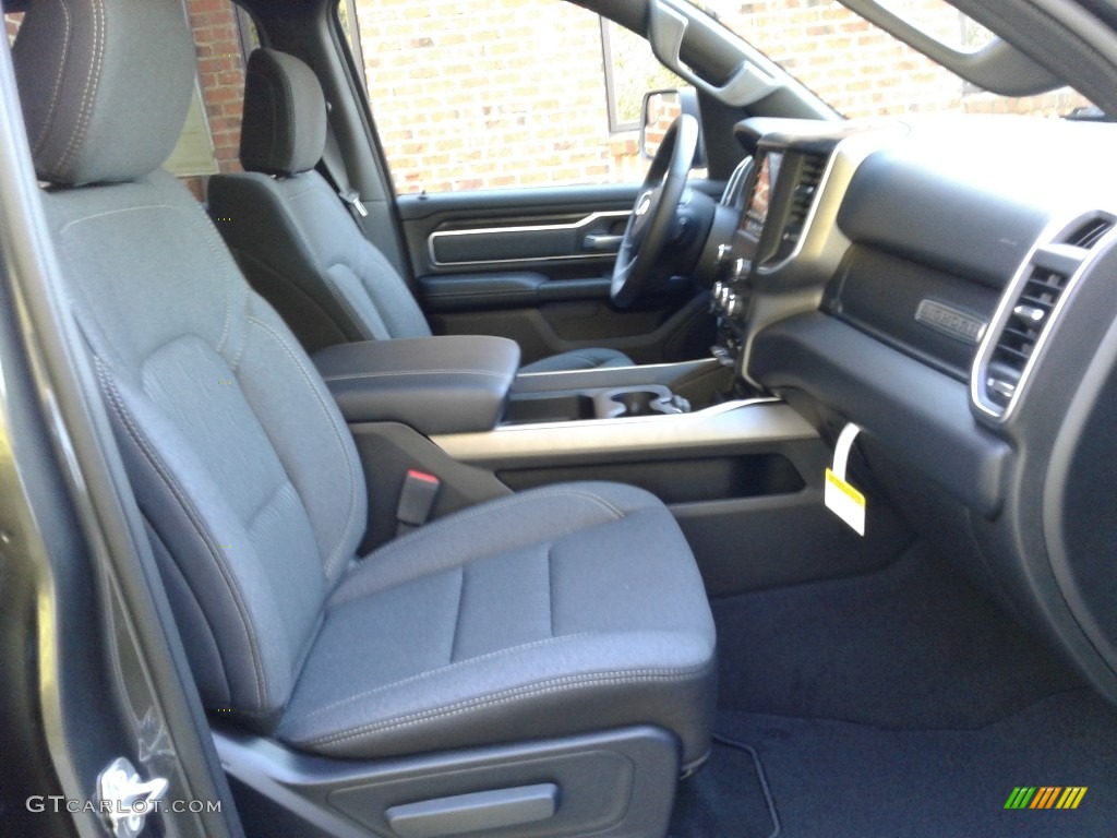2019 1500 Big Horn Crew Cab - Granite Crystal Metallic / Black/Diesel Gray photo #15