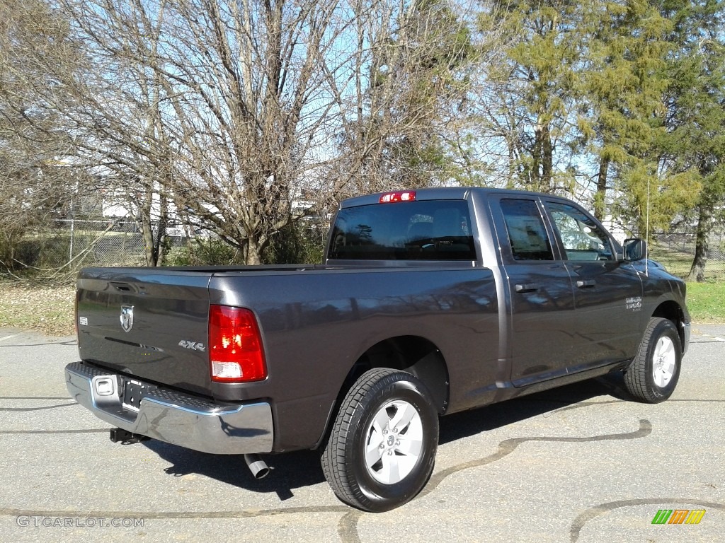 2019 1500 Classic Tradesman Quad Cab 4x4 - Granite Crystal Metallic / Black/Diesel Gray photo #6