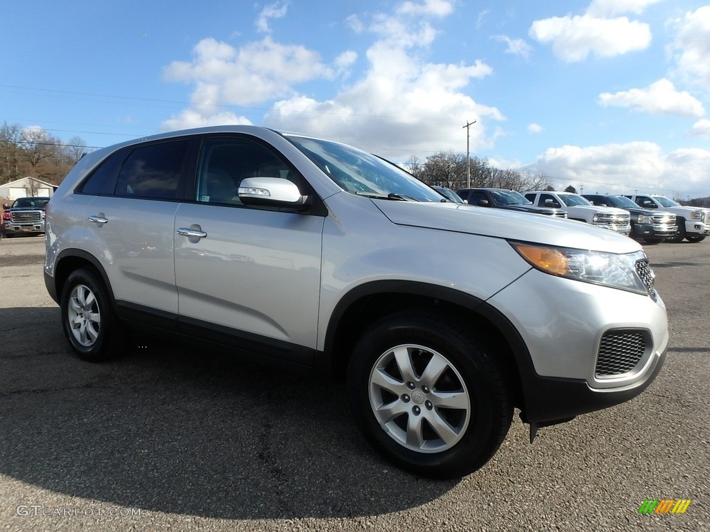 2011 Sorento LX - Bright Silver / Gray photo #4
