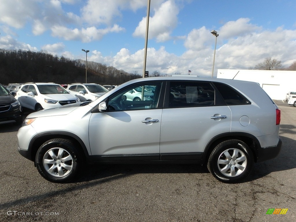 2011 Sorento LX - Bright Silver / Gray photo #13