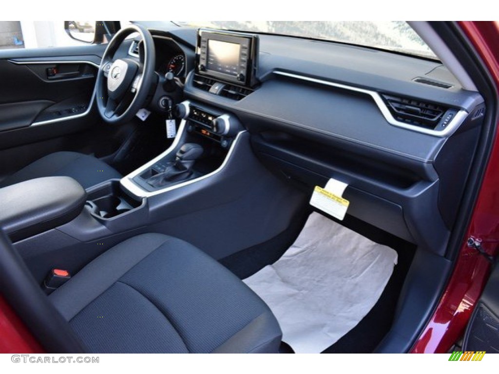 2019 RAV4 LE AWD - Ruby Flare Pearl / Black photo #10