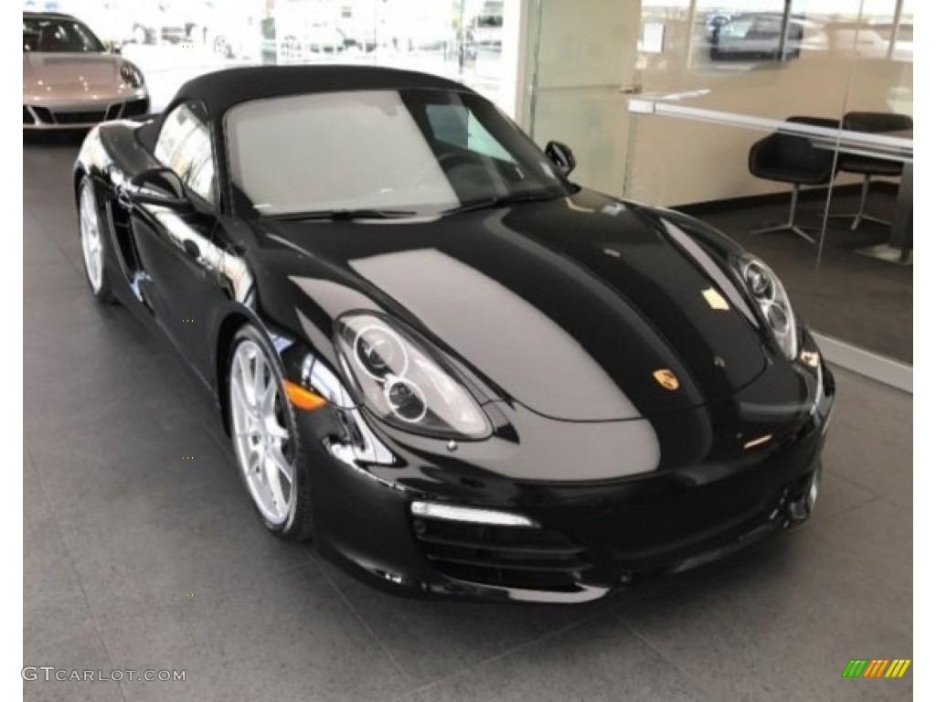 2016 Boxster Black Edition - Black / Black photo #1