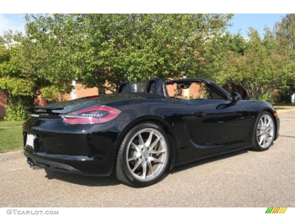 2016 Boxster Black Edition - Black / Black photo #3