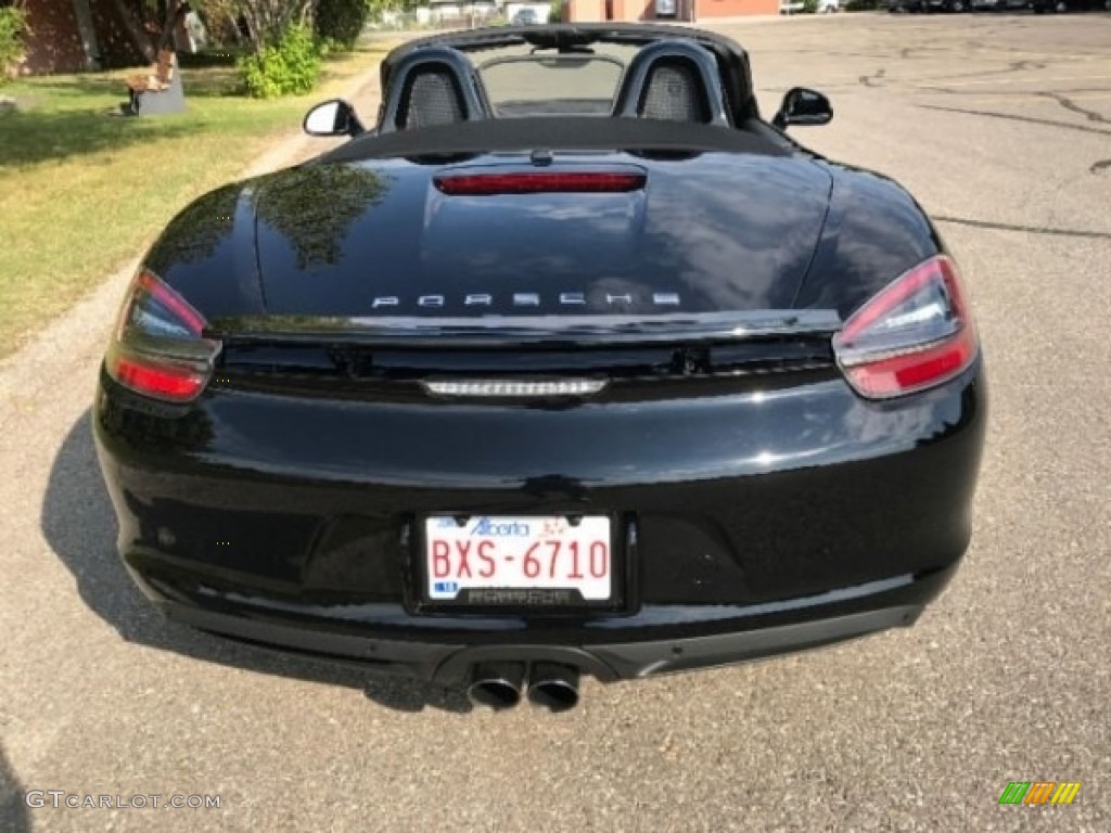 2016 Boxster Black Edition - Black / Black photo #4