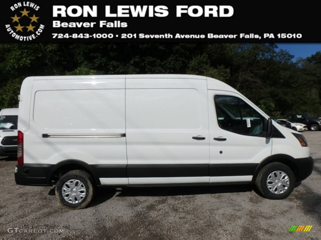 2019 Transit Van 250 MR Long - Oxford White / Pewter photo #1