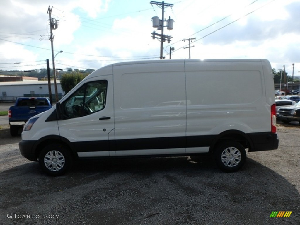 2019 Transit Van 250 MR Long - Oxford White / Pewter photo #9