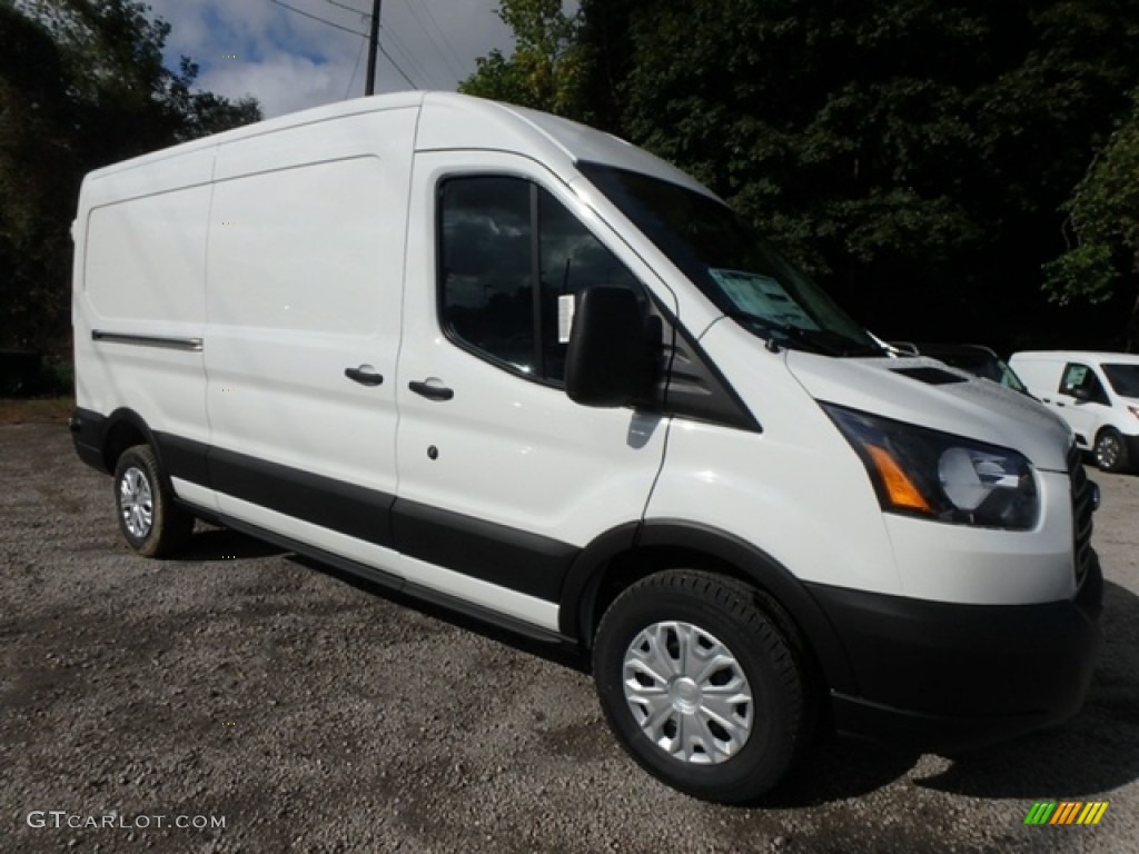 2019 Transit Van 250 MR Long - Oxford White / Pewter photo #12