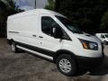 2019 Oxford White Ford Transit Van 250 MR Long  photo #12