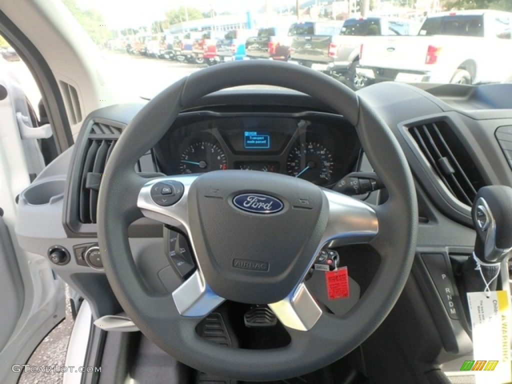 2019 Transit Van 250 MR Long - Oxford White / Pewter photo #17