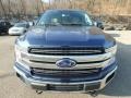 2019 Blue Jeans Ford F150 Lariat SuperCab 4x4  photo #7