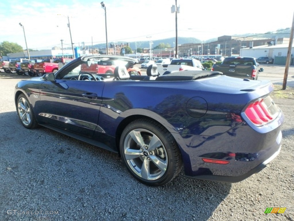 2019 Mustang GT Premium Convertible - Kona Blue / Ebony photo #4