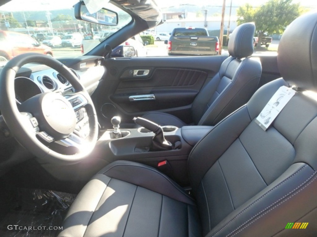 2019 Mustang GT Premium Convertible - Kona Blue / Ebony photo #11