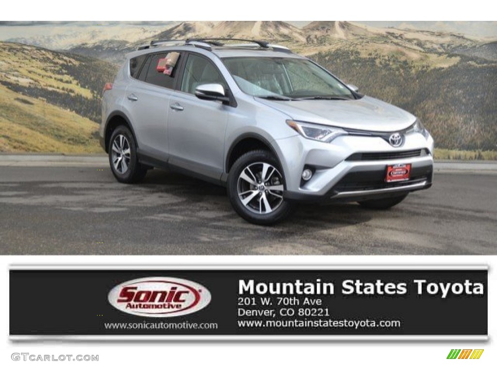 Silver Sky Metallic Toyota RAV4