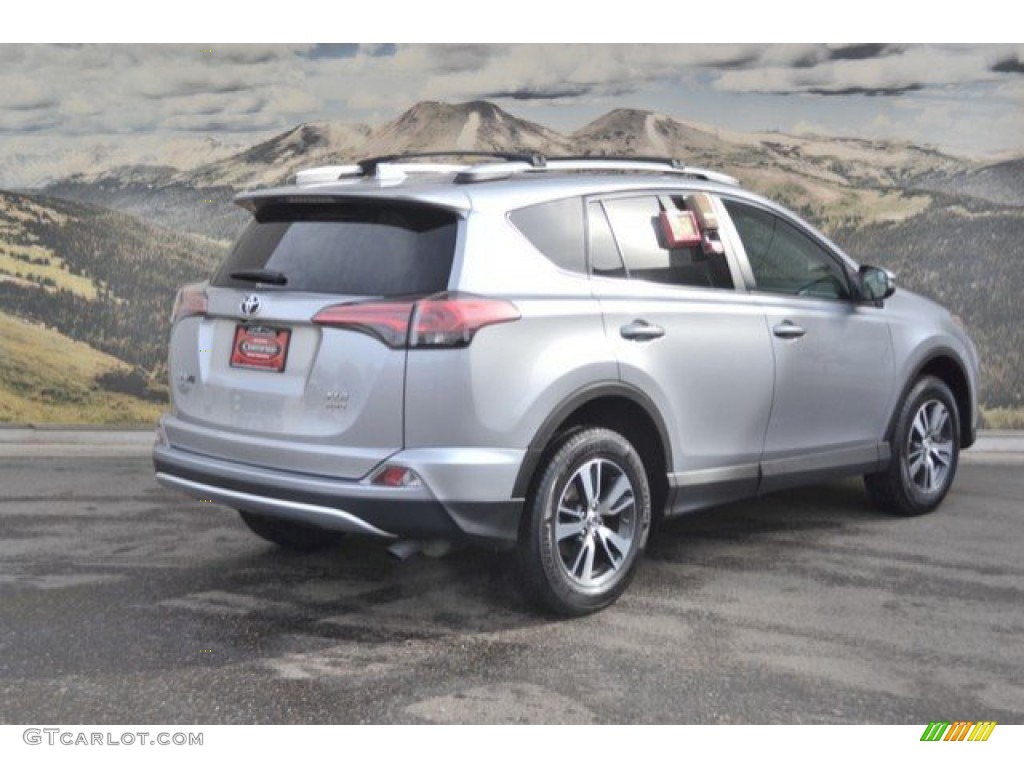 2016 RAV4 XLE AWD - Silver Sky Metallic / Ash photo #3