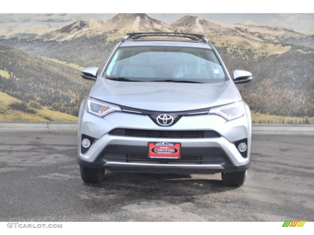 2016 RAV4 XLE AWD - Silver Sky Metallic / Ash photo #4