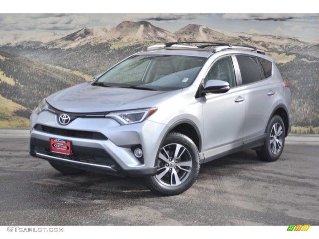 2016 RAV4 XLE AWD - Silver Sky Metallic / Ash photo #5