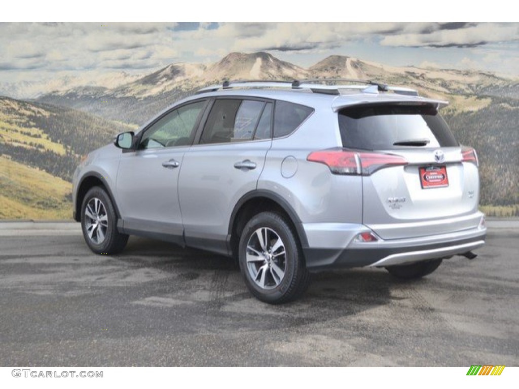2016 RAV4 XLE AWD - Silver Sky Metallic / Ash photo #8