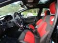 Molten Orange/Charcoal Recaro 2018 Ford Fiesta ST Hatchback Interior Color