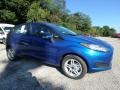 Lightning Blue - Fiesta SE Hatchback Photo No. 9