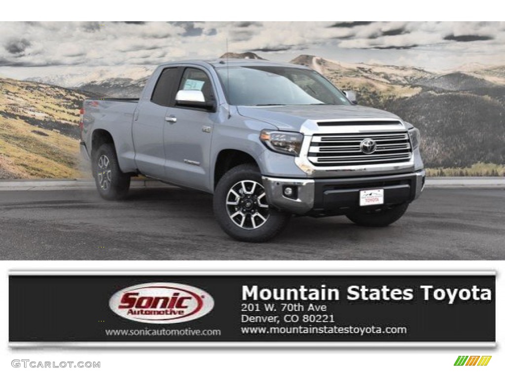 2019 Tundra Limited Double Cab 4x4 - Cement / Black photo #1
