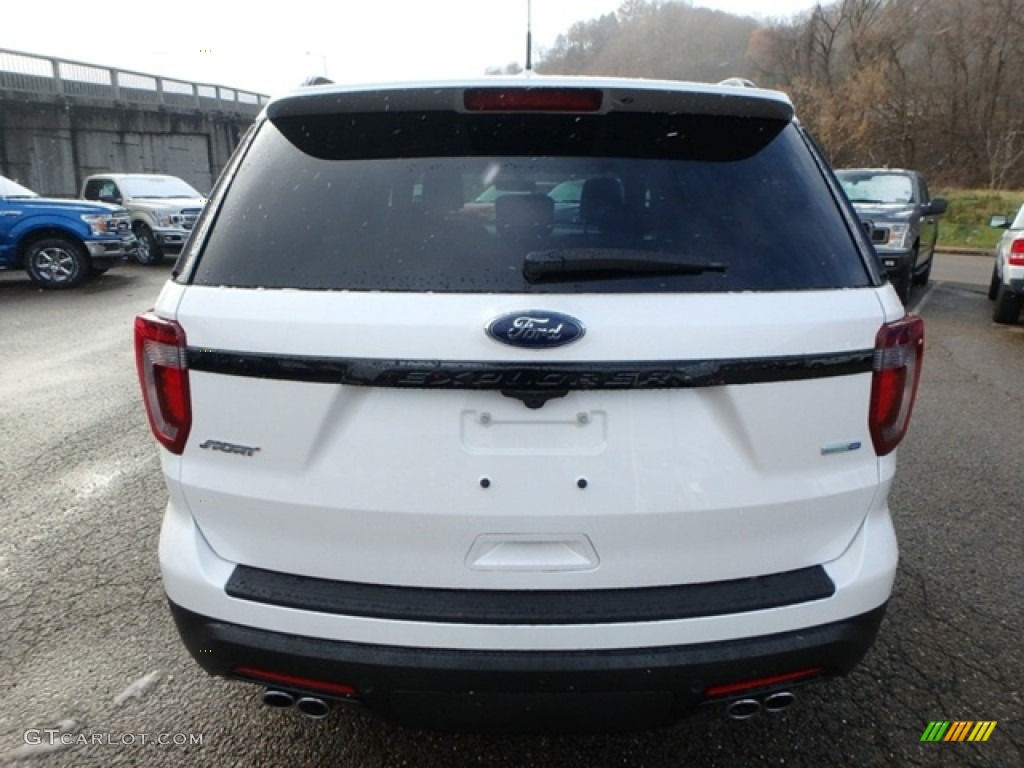 2019 Explorer Sport 4WD - White Platinum / Medium Black photo #3