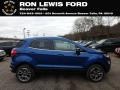 Lightning Blue 2018 Ford EcoSport Titanium 4WD